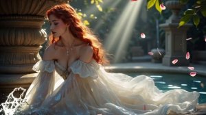 Самый волшебный день в Саду Принцессы. Видео от ИИ.