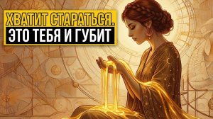 Я узнала это в 40. Потеряла годы. Ты должна знать сейчас☀️