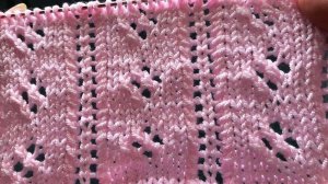 🧶УНИВЕРСАЛЬНЫЙ СЛАВНЫЙ УЗОР СПИЦАМИ💜