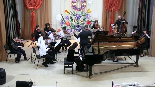 Ампилова Анастасия. И. Бах Концерт фа-минор. 1 часть