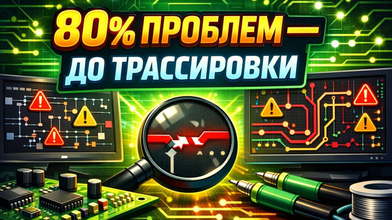 Почему ваша плата превращается в «спагетти»? Ошибка №1 - в расстановке компонентов