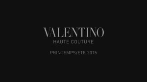 Показ женской коллекции Valentino весна-лето 2015