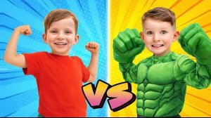 Сломай коробку - сюрприз с супергероями