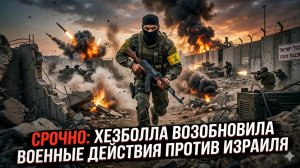 🚨Нима Алгхоршид | СРОЧНО: «Хезболла» возобновила войну против Израиля
