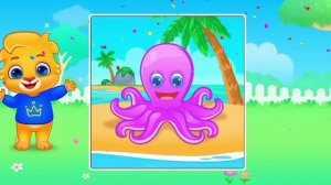 Детский, развивающий и развлекательный мультфильм, видео-головоломка.