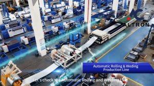 Автоматическая линия прокатки и сварки | Полный цикл от рулона до выгрузки
