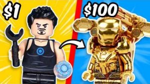 Я сравнил минифигурки Железного человека ЛЕГО за 1 и 100 долларов...