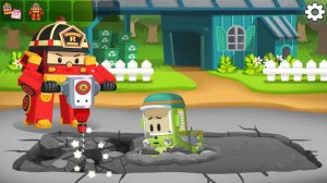 Робокар Поли Спасатель. Машинки Трансформеры спешат на помощь попавшим в беду жителям Брумса