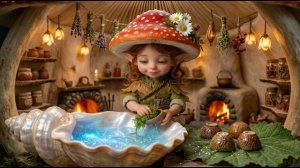 A Cozy Day with Forest Spirits