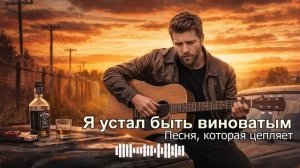 Я устал быть виноватым.