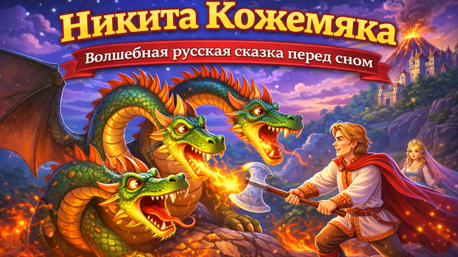 Никита Кожемяка | Волшебная русская сказка перед сном