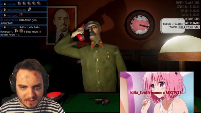 Мэддисон успокаивает сталина в игре Calm Down, Stalin #2