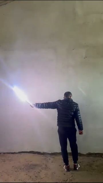 Файер стадионный и для охоты MF 0260 Blue   картон   фитиль   синий цвет   время работы 60 секунд