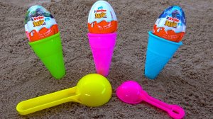 Игрушки Киндер Сюрпризы и Свинка Пеппа и Динозавры | Мультики для для детей и Песенки для малышей