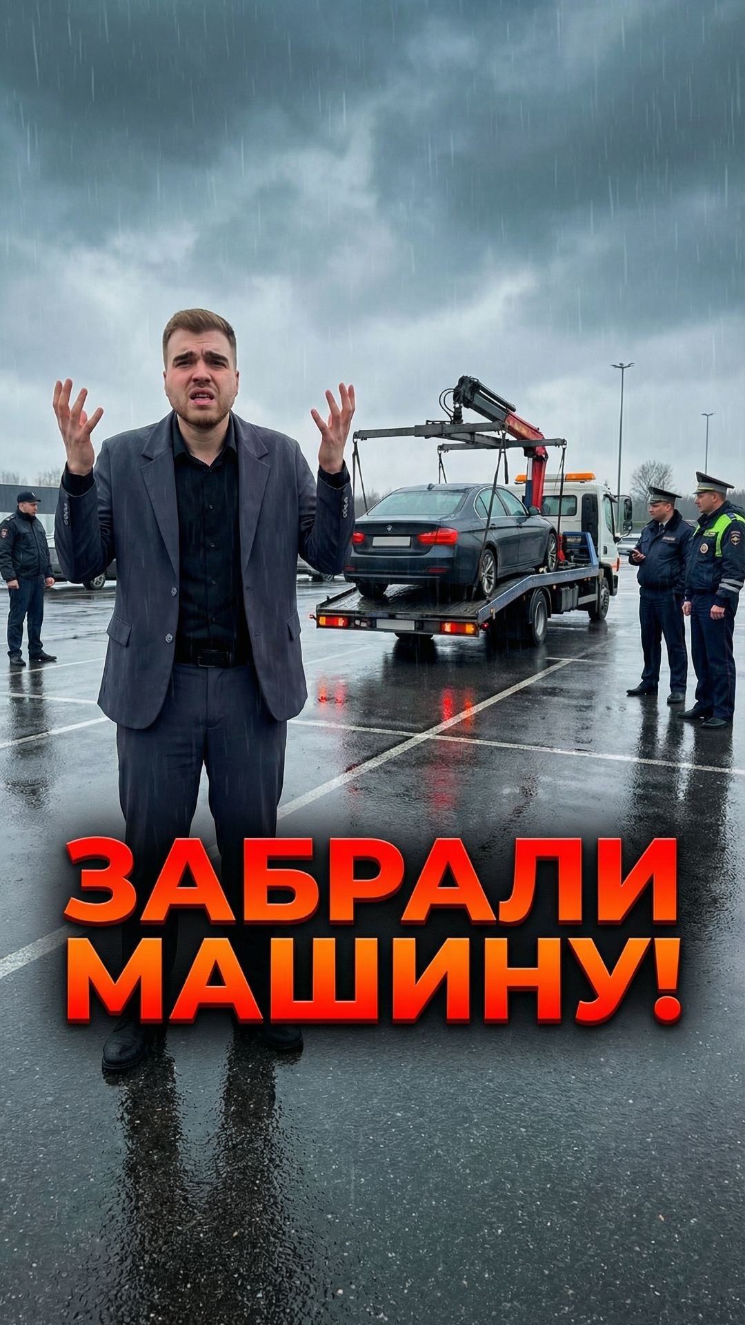Забрали машину за долги!