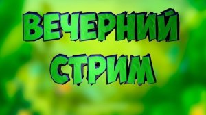 вечерний стрим