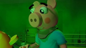 Пигги vs Пеннивайз 6 Лекарство (Финал Roblox Piggy Роблокс Свинка Пеппа Оно Хоррор 3D Анимация) (1)