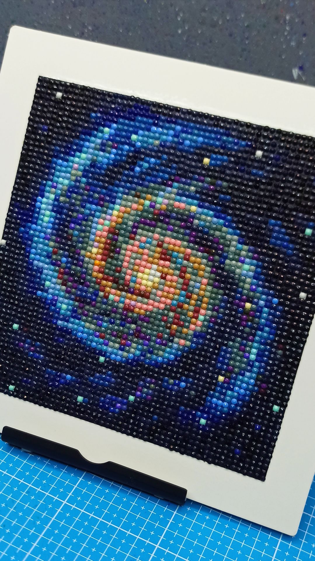 1/6 алмазная мозаика 