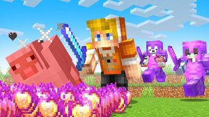 Майнкрафт СПИДРАНЕР против 10 ОХОТНИКОВ, но ВСЕ ПРЕДМЕТЫ СЛУЧАЙНЫ и УМНОЖАЮТСЯ Каждую Минуту...