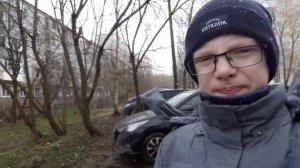 Лютая погода сбивает с ног. Рассказ о маленькой  собачке, которую чуть не унесло ветром) Иду ДомоЙ🔥