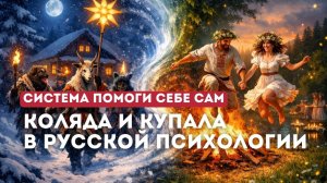 Коляда и Купала в психологии: снятие стресса по-русски
