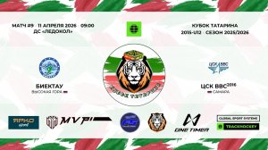 КУБОК ТАТАРИНА 9-11 апреля матч 9 «Биектау» с. Высокая гора - «ЦСК ВВС-16» г. Самара