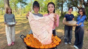 Рецепт приготовления изумительной свинины с апельсином для жарки во фритюре. Кухня Азии