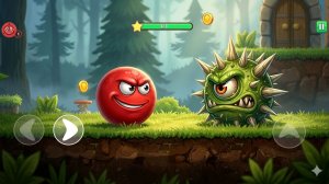 красный шарик 5  🎮 прохождение игры на телефон