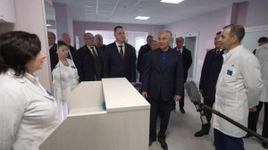 Володин во время посещения новой поликлиники в мкр Авиатор пообщался с врачами