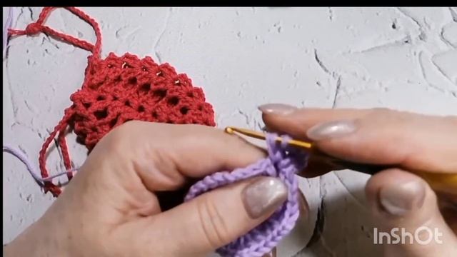 Мешочек для пасхальных яиц крючком