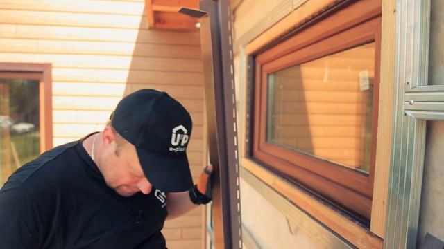 Как обрамить окно сайдингом без отлива | Монтаж оконной планки своими руками