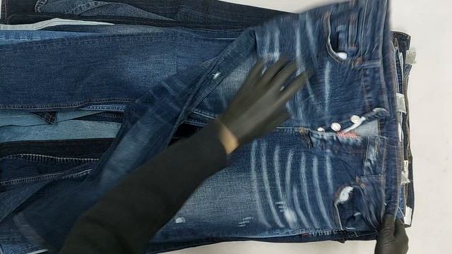 Мужские джинсы  секонд оптом 4 пак
