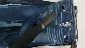 42796 Мужские джинсы, 4пак, 86822, секонд (cream) оптом