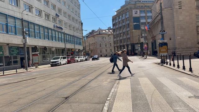 🇸🇰🇸🇰Братислава. Идем на автовокзал 🇸🇰🇸🇰