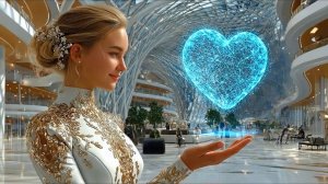 2090 Utopian Future City 🌆 | 1 Hour Sci-Fi Ambient Soundscape (Relax • Study • Sleep)