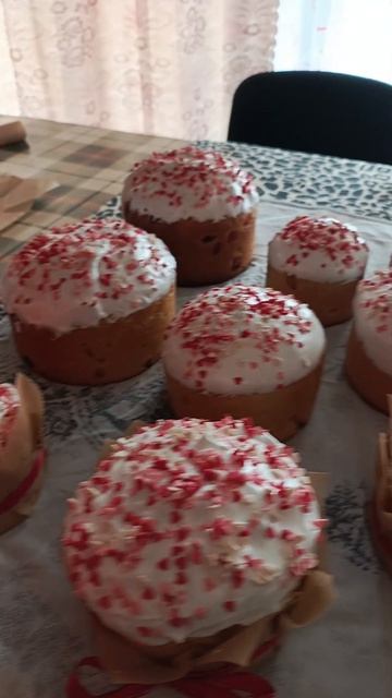 Пасхальные куличи