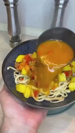 Лагман с говядиной 🙌