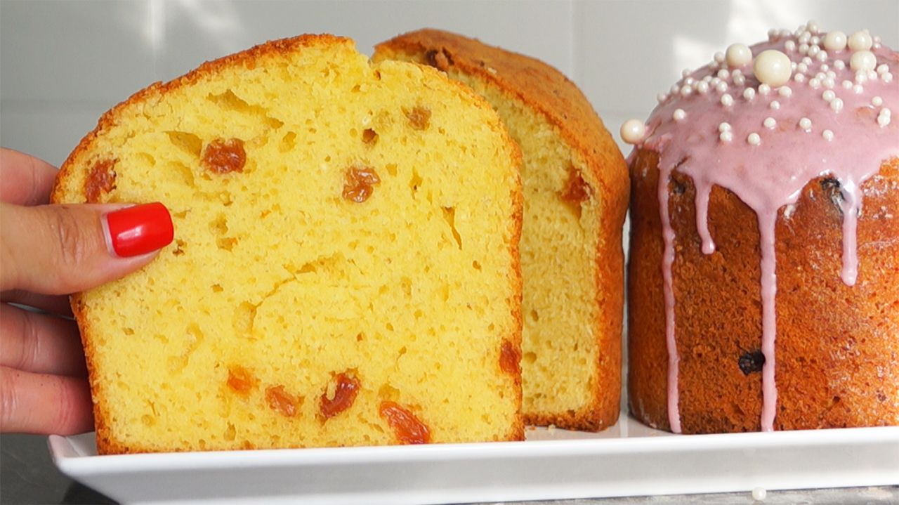 Кулич БЕЗ ВОЗНИ, Без ДРОЖЖЕЙ, Без МОЛОКА. Замешивается за минуты. Воздушный, вкусный ТВОРОЖНЫЙ КУЛИЧ