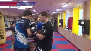 Открытую тренировку в спортшколе «Радий» провели перед Первенством России по муай-тай