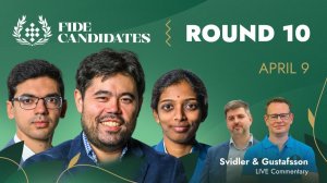 Шахматы Турнир претендентов ФИДЕ 2026 | Прямая трансляция 10-го тура