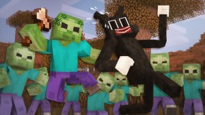 Мультяшный Кот против Зомби - МАЙНКРАФТ МУЛЬТИКИ