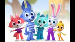 Цветняшки  учат  английские буквы А и В. ч  2