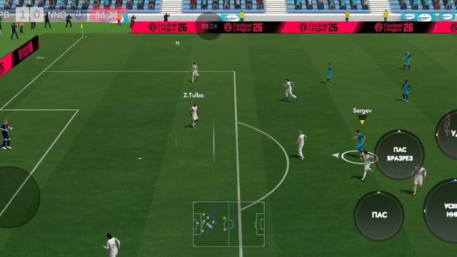 Football League 2026. Продолжаю играть за зенит (2 часть). Не в рижиме карьеры