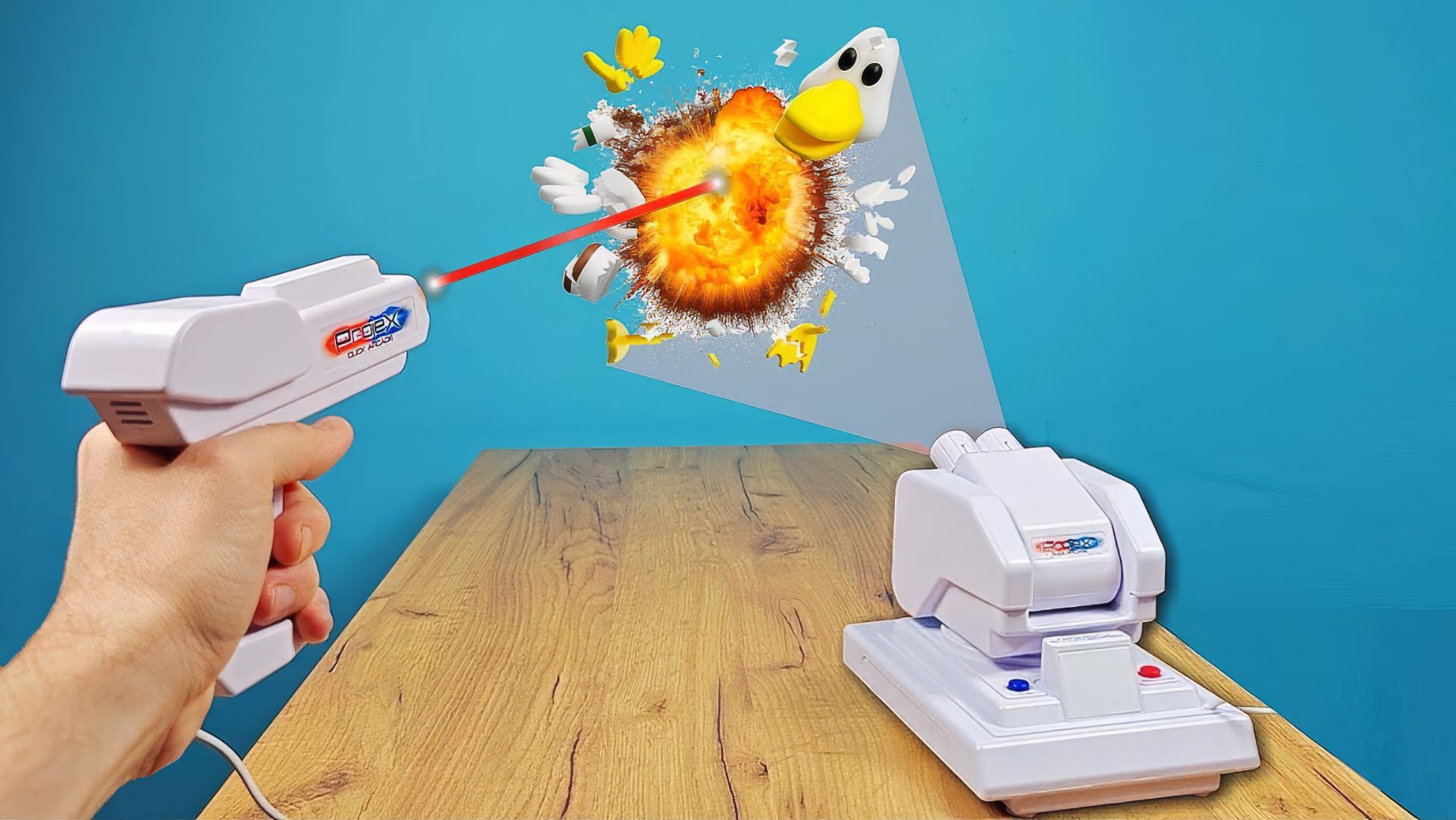 Подстрелил всех уток из лазерного бластера! Laser X Ultra Micro и Laser X One Проектор! смотреть онлайн