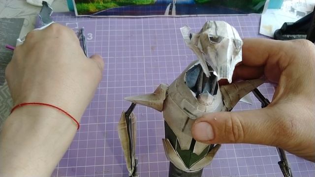 Генерал Гривус.Звездные войны из бумаги своими руками