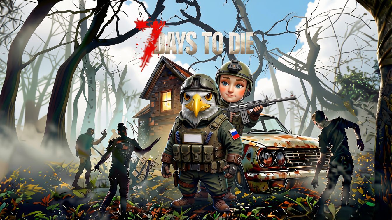 7 Days To Die \ #31 Зачистка Университета и военного центра