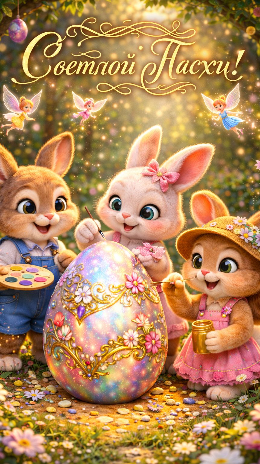 Пасхальное чудо зайчат 🐰✨