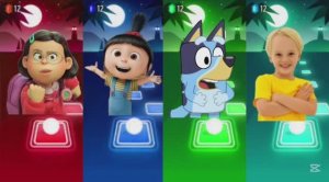 МУЛЬТИКИ: ВЛАД И НИКИ против Я КРАСНЕЮ и БЛУИ — Битва Героев и ГАДКИЙ Я 4 ⚡️