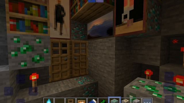 делаю под земный дом Майнкрафте 2 часть ,я потерялся