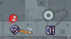 Новый Красный шарик ред бол 5 прохождение игры уровней на андроид #4